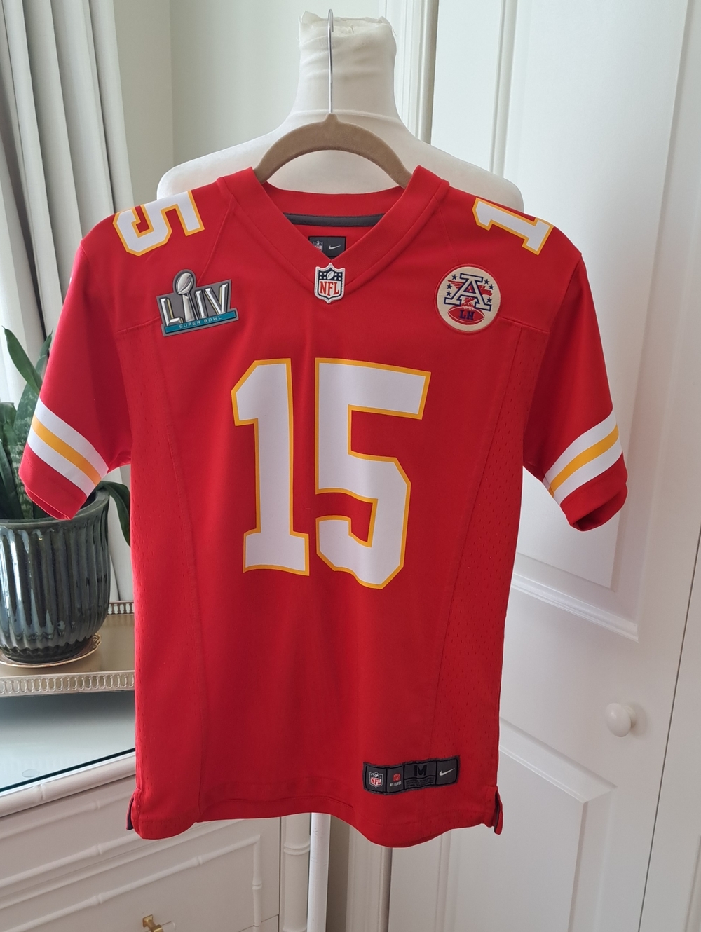 Nike On The Field Youth NFL Kansas City‎ Chiefs Mahomes Football Jersey M(10-12)